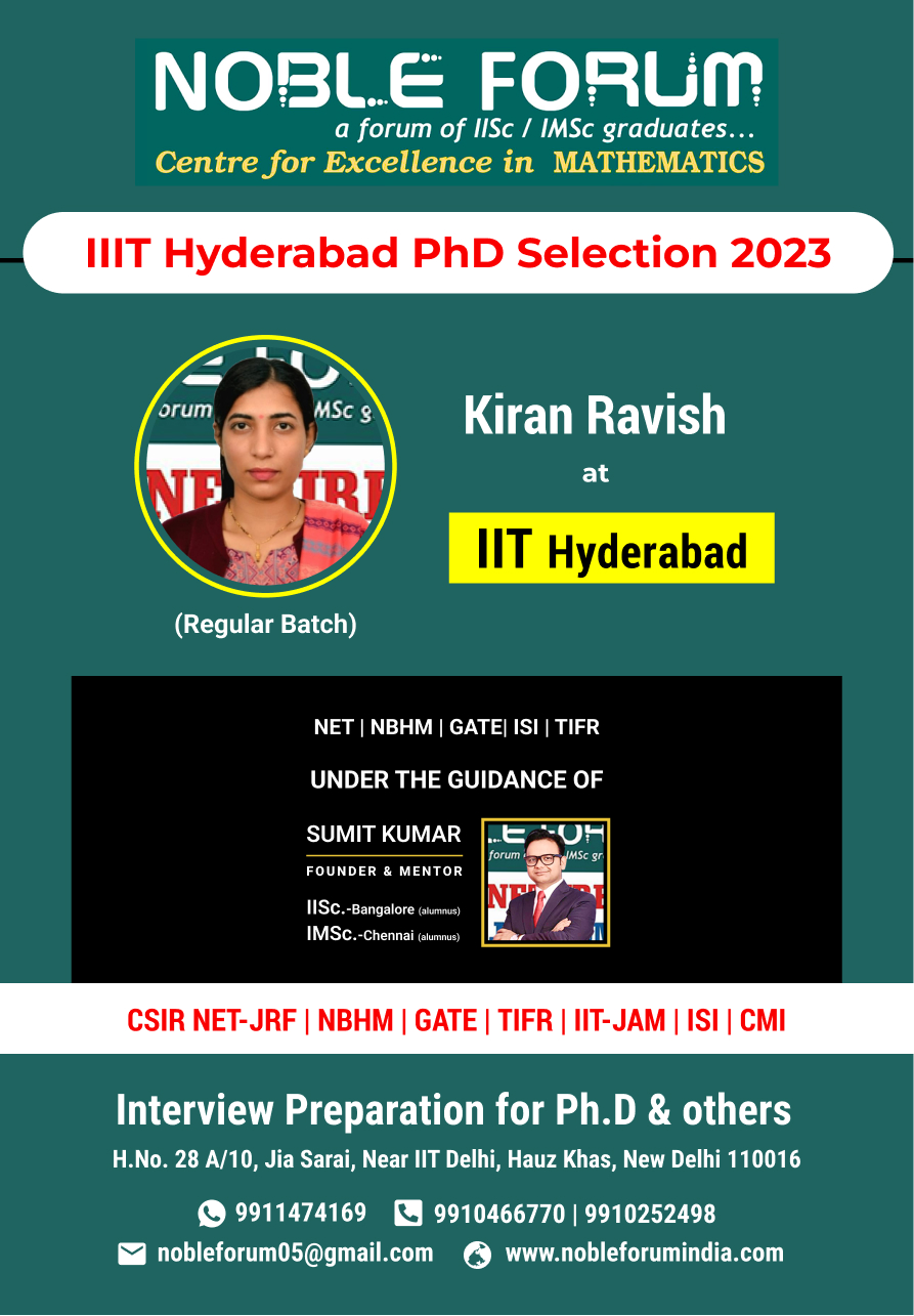 Kiran Ravish-IIIT Hyderabad-23
